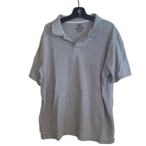 10/$10 Vintage Roebuck & Co polo shirt XXL 2XL gray -bm
